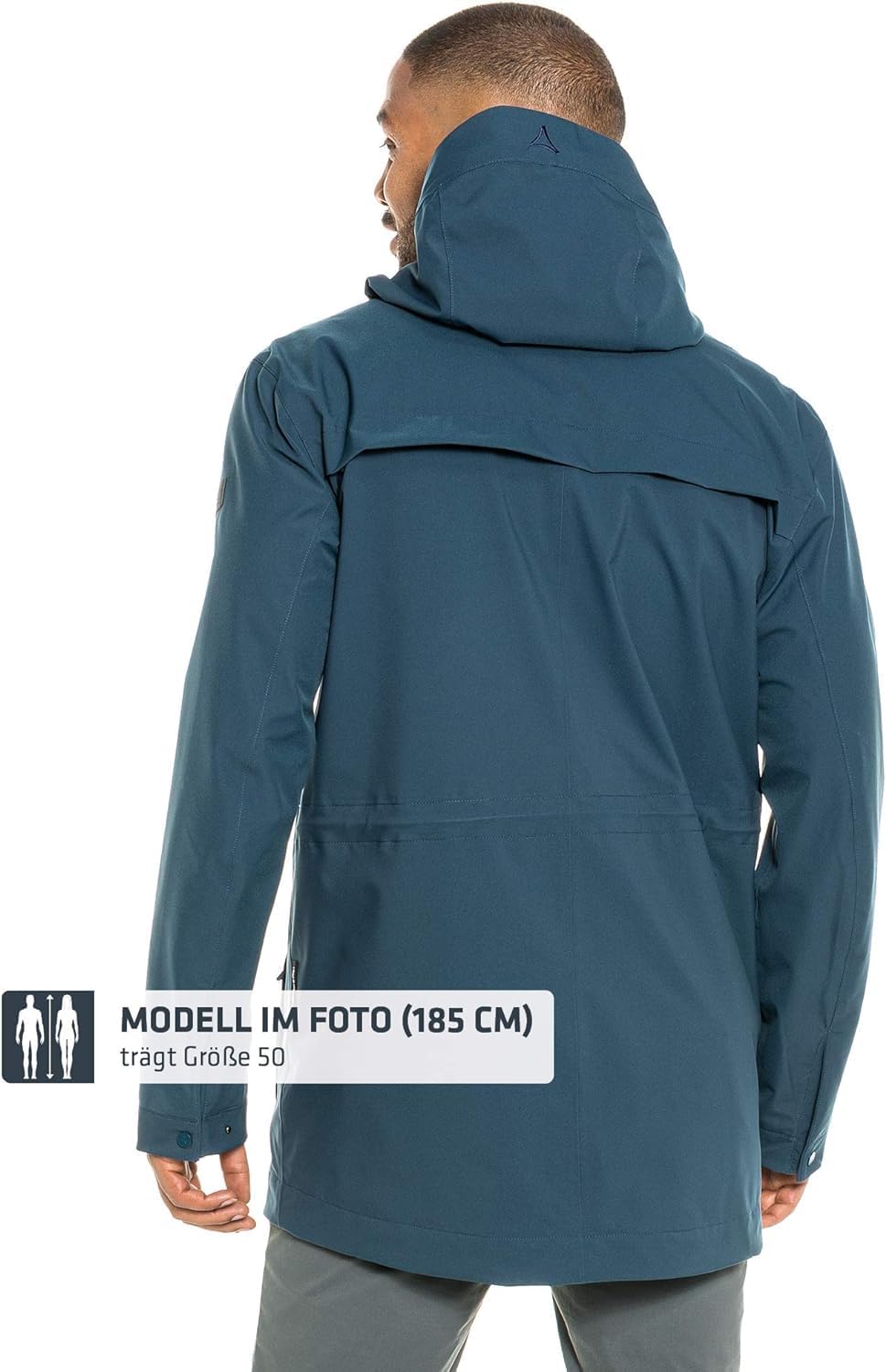 Schöffel Herren Parka Gillingham M, winddichter, atmungsaktiver Regenparka, urbane Outdoor Jacke, Wa