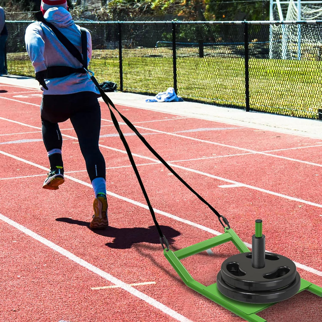 Kipika Gewichtsschlitten für Workout und Fitness Krafttraining - Für athletische Übungen, Geschwindi