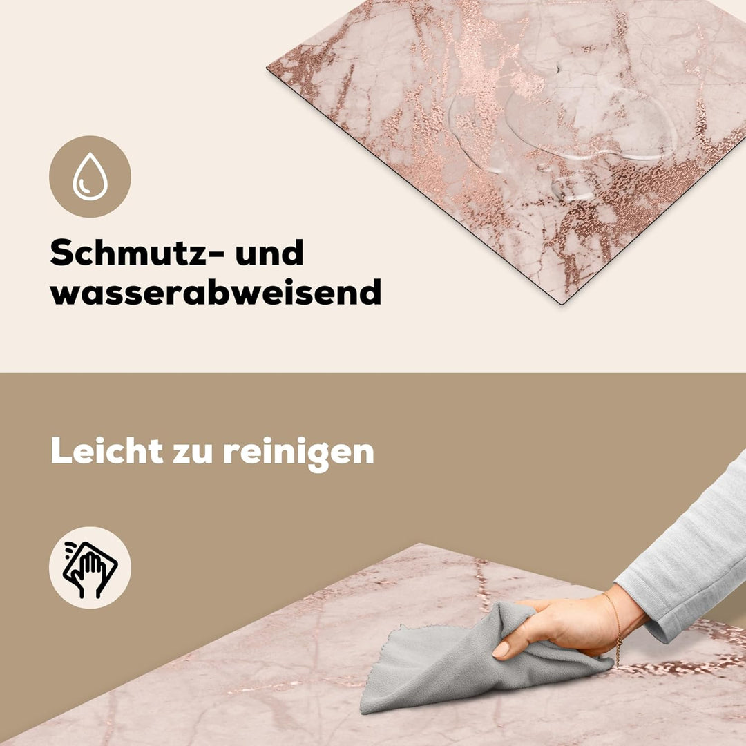 Herdabdeckplatte Einteilig Herdabdeckung Abdeckplatte für Ceranfeld Abdeckung Induktionskochfeld Auf