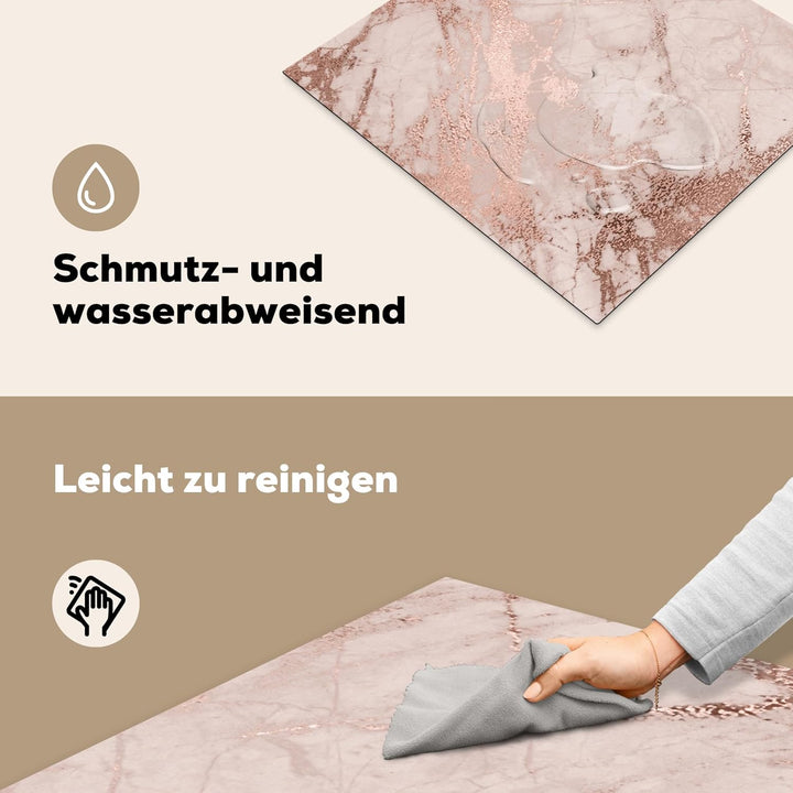 Herdabdeckplatte Einteilig Herdabdeckung Abdeckplatte für Ceranfeld Abdeckung Induktionskochfeld Auf
