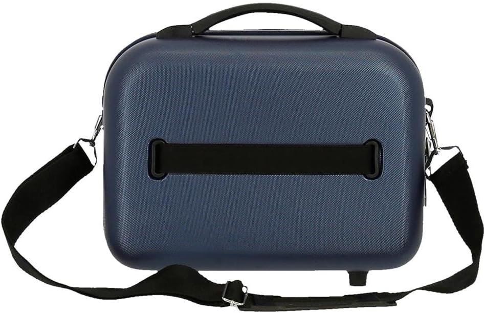 Roll Road India Anpassungsfähiger Schönheitsfall Blau 29x21x15 cms ABS Marine, Marine