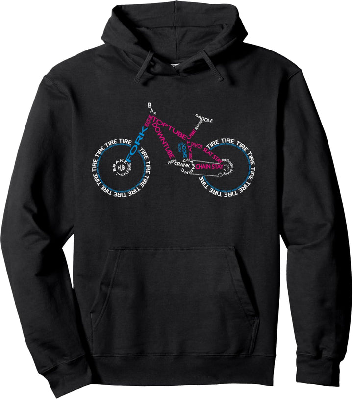 Mountain Bike Enduro Anatomy Pullover Hoodie