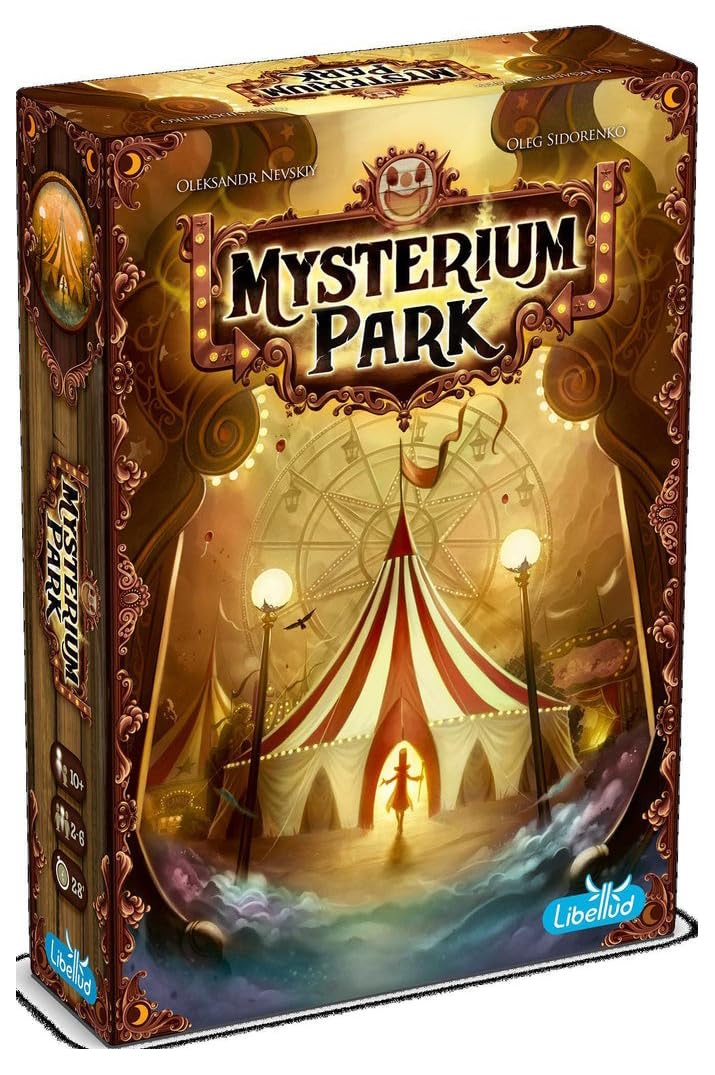 Libellud , Mysterium Park Board Game , Ages 10 and up , 2-6 Players , Average Playtime 28 Minutes