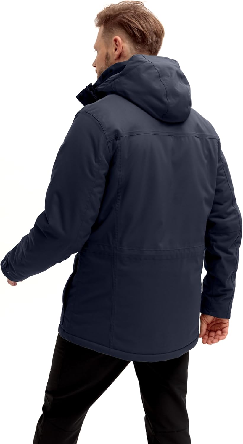 Maier Sports Herren Knuth Jacke 48 Blau, 48 Blau