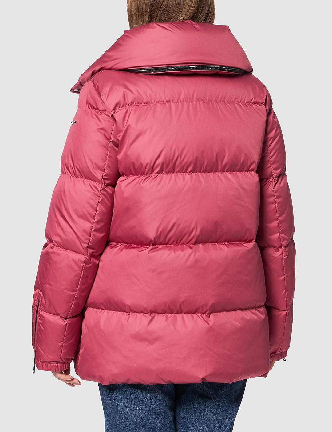 Geox Damen W Camei Down Coat 34 Mauvewood, 34 Mauvewood