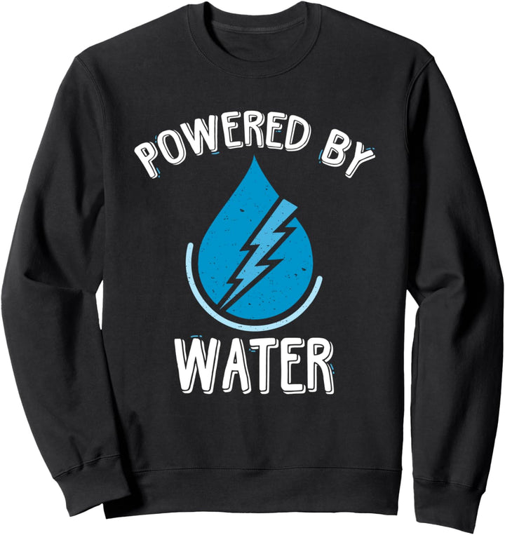 Powered By Water - Neuheit Fasten heilt Fettverbrennung Sweatshirt
