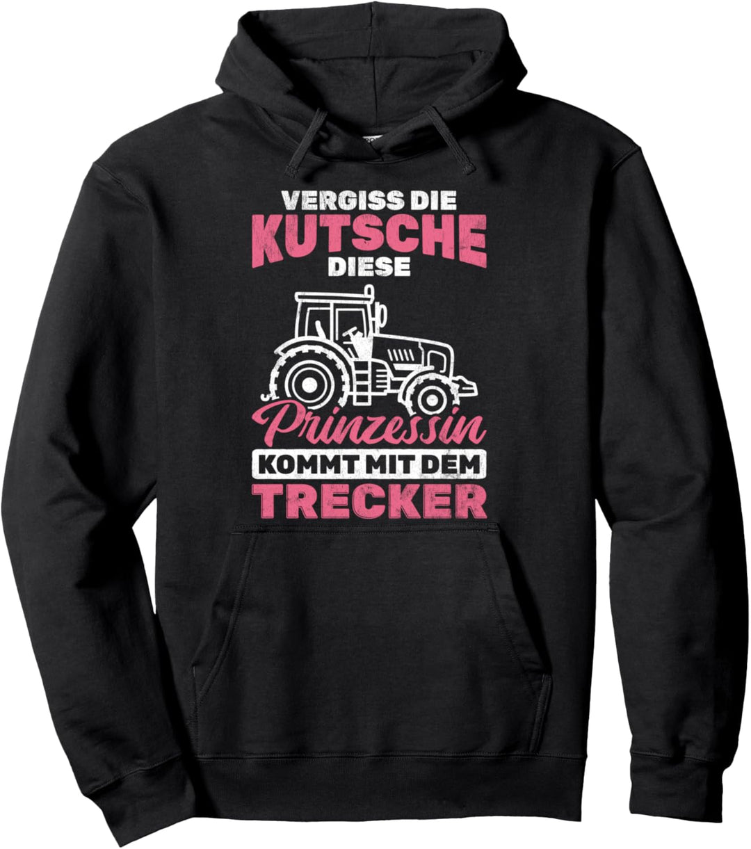 Diese Prinzessin Kommt Mit Trecker Bauer Landwirt Traktor Pullover Hoodie