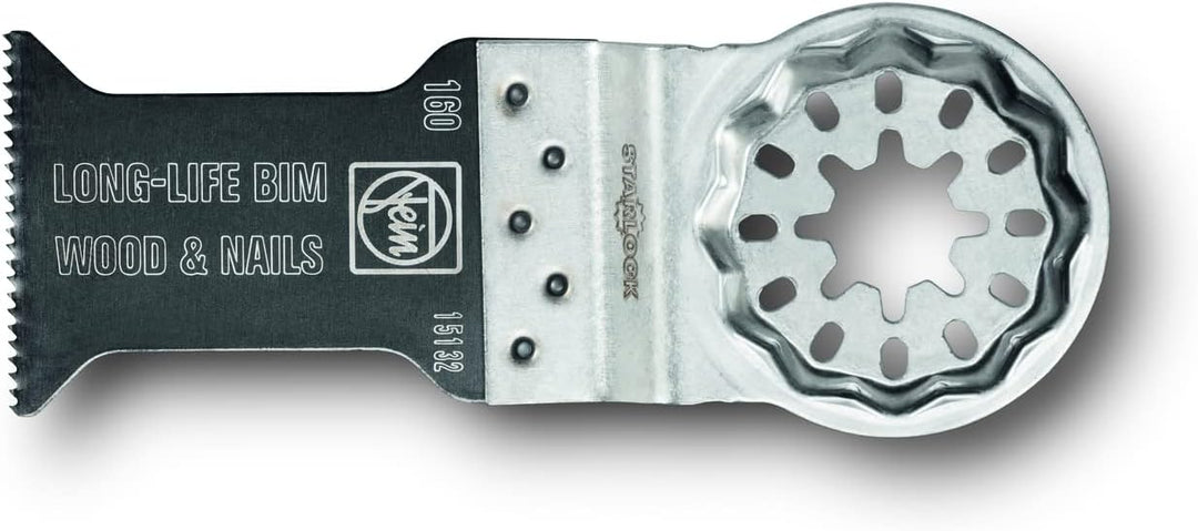 FEIN E-Cut Long-Life-Sägeblatt, Ve. 3 St., Breite 35 mm, Länge 50 mm, Aufnahme Starlock, Bi-Metall m