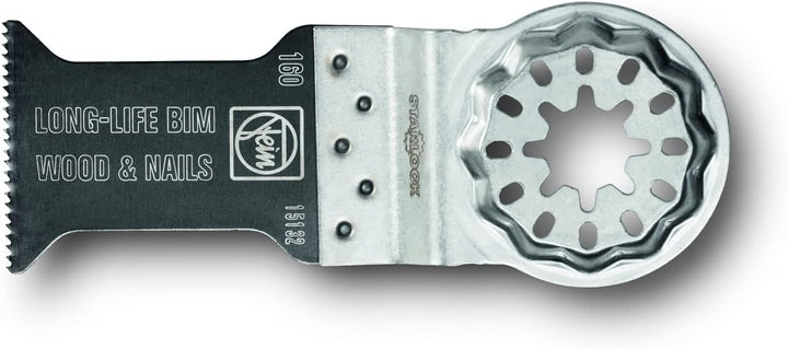 FEIN E-Cut Long-Life-Sägeblatt, Ve. 3 St., Breite 35 mm, Länge 50 mm, Aufnahme Starlock, Bi-Metall m