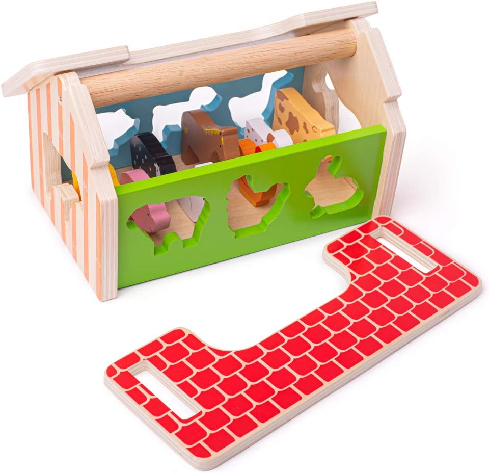 Bigjigs Toys Bauernhof-Sortierer
