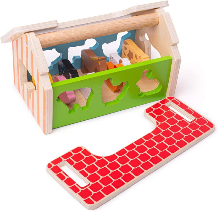 Bigjigs Toys Bauernhof-Sortierer