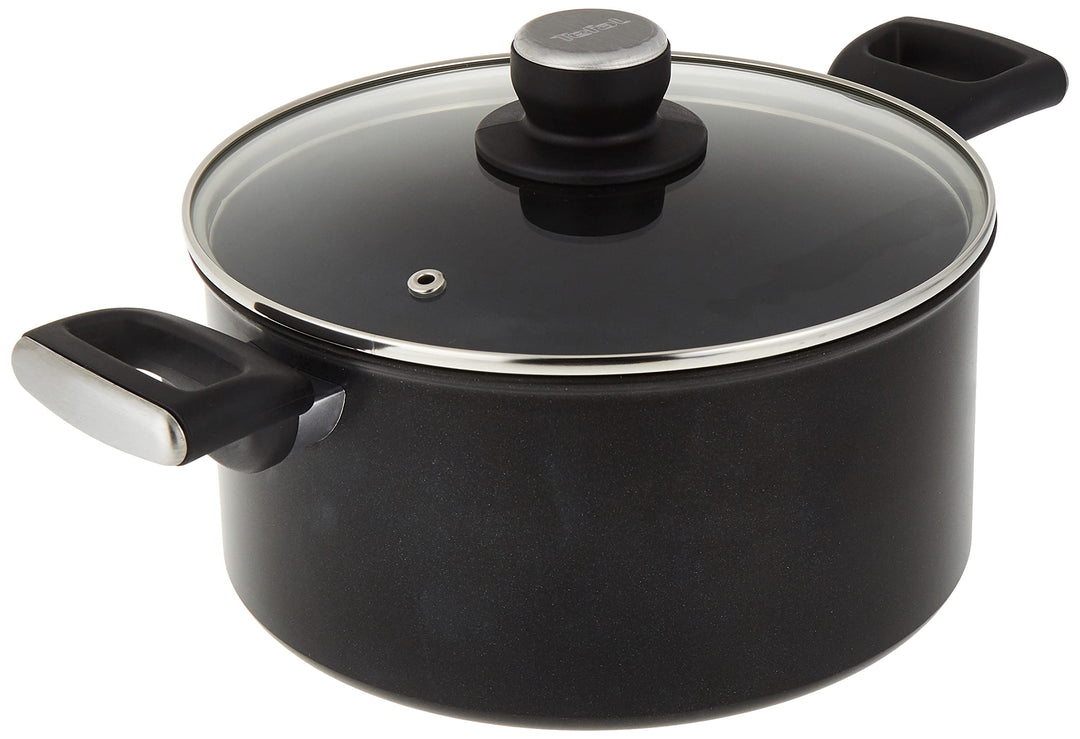 TEFAL G2554602 UNLIMITED Kochtopf 24 cm (5 L) + Glasdeckel