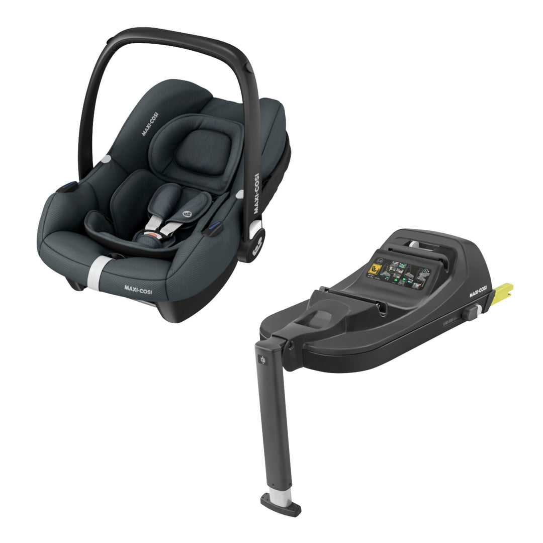 Maxi-Cosi CabrioFix I-Size Autositz Inkl. Basisstation, 0-12 kg, Graphite
