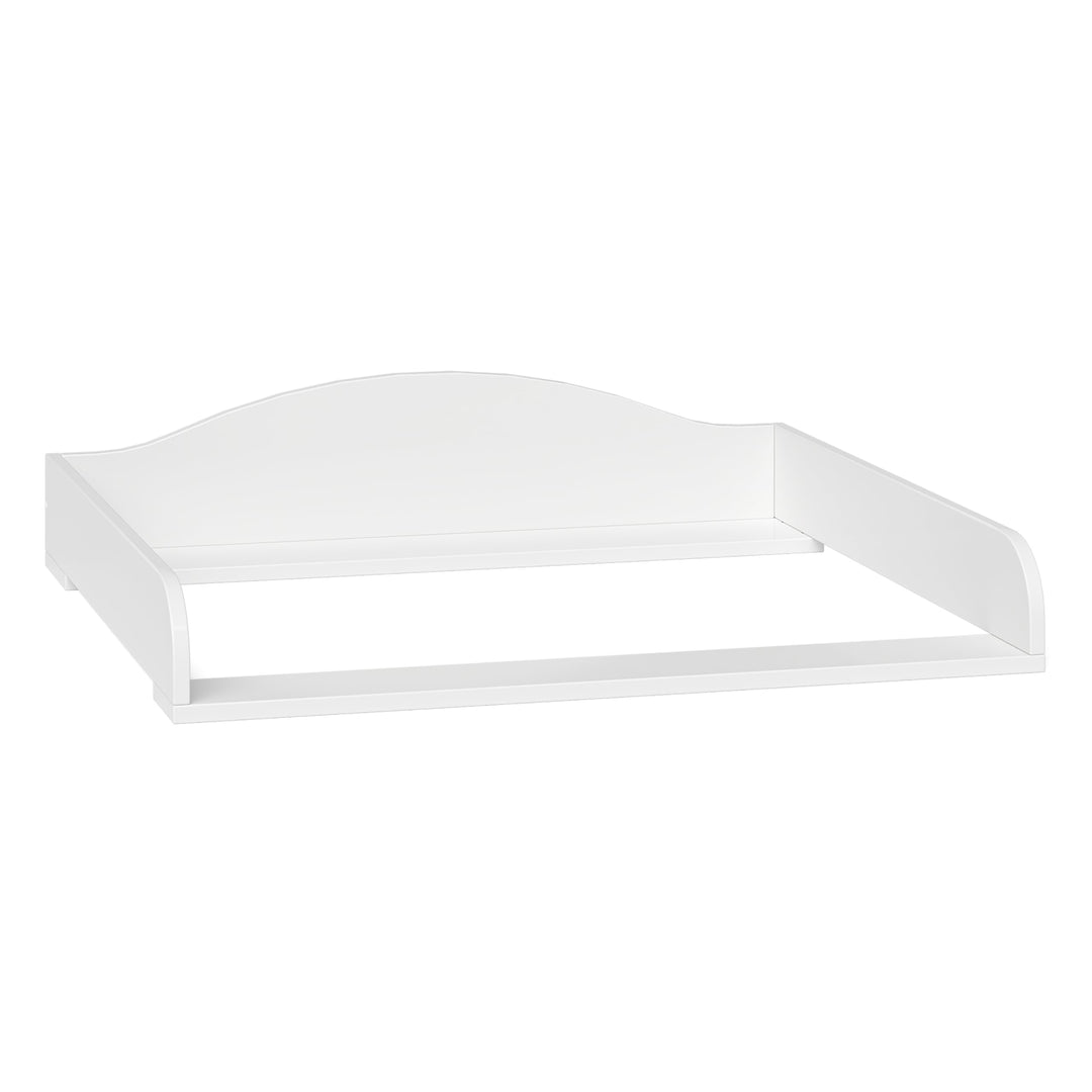 BELLABINO Oti Wickelaufsatz - Wickeltischaufsatz für Malm, Hemnes, Nordli Kommoden in weiss - Wellig