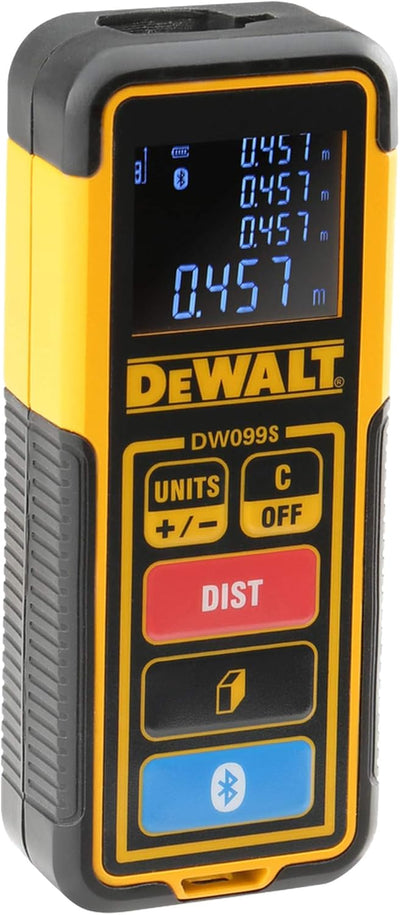 DeWalt DW099S-XJ - Medidor lssser de distancias 30m con B