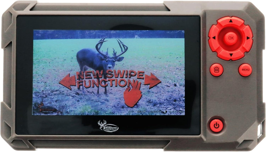 Wildgame Innovations Trail Pad | VU60 SD-Kartenleser mit Touchscreen, Braun, Braun