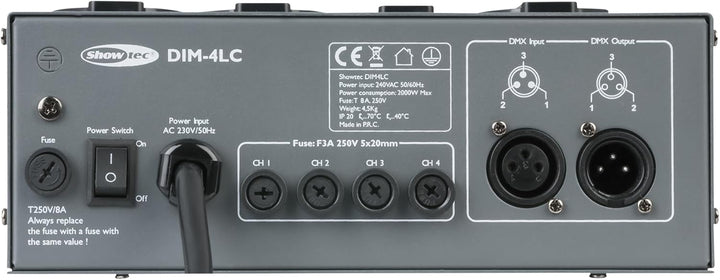 DIM-4LC 4 Ch. Dimmerpack 3A per Channel