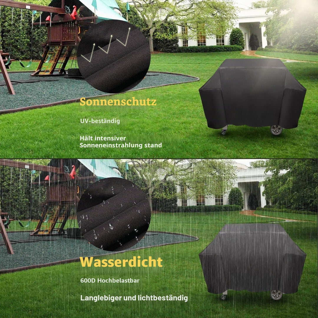 Onlyfire Grillabdeckung Abdeckhaube (für Weber Genesis II & II LX 400), Decken, atmungsaktiv, UV-bes