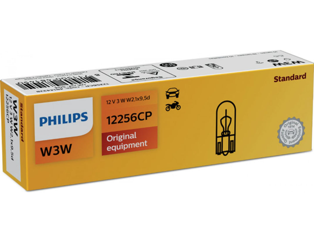 Philips Anzeigenlampe 12v 3w 52157220, 10er Pack