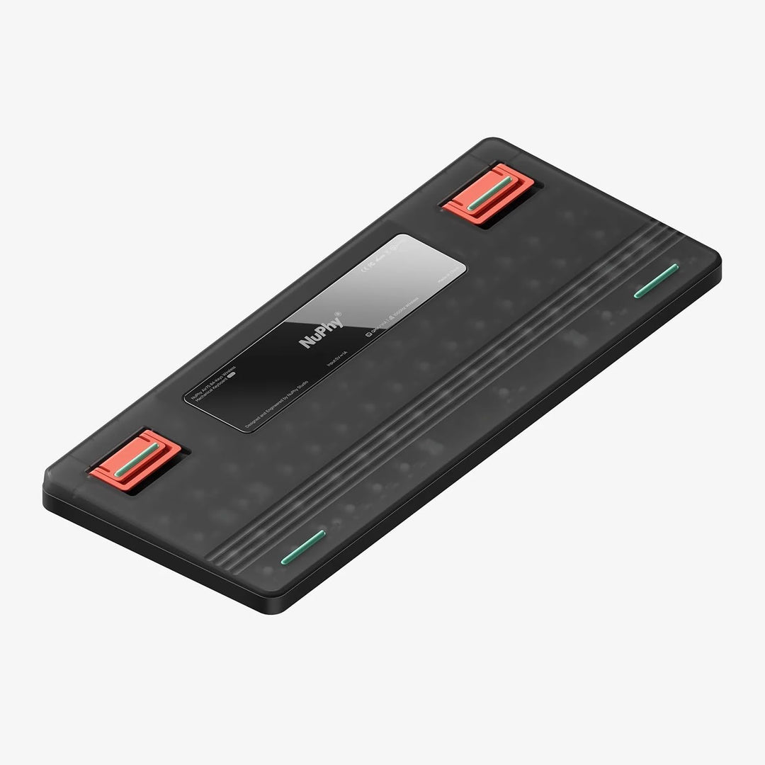 nuphy Air75 V2 Kabellose mechanische Tastatur, 84 Tasten RGB Hot-Swap Tastatur, unterstützt Bluetoot