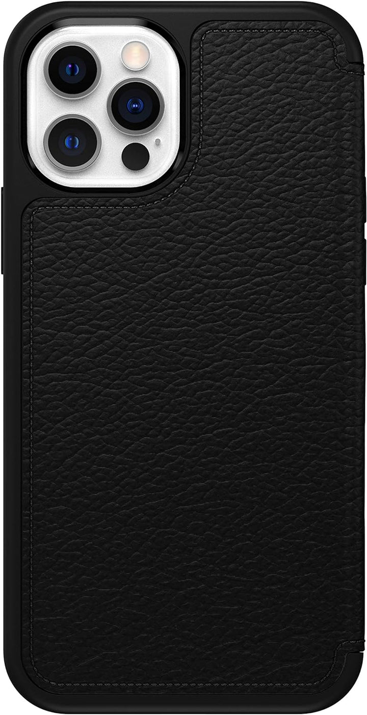 OtterBox Strada Hülle für iPhone 12 / iPhone 12 Pro, stossfest, sturzsicher,Premium Lederfolio mit z