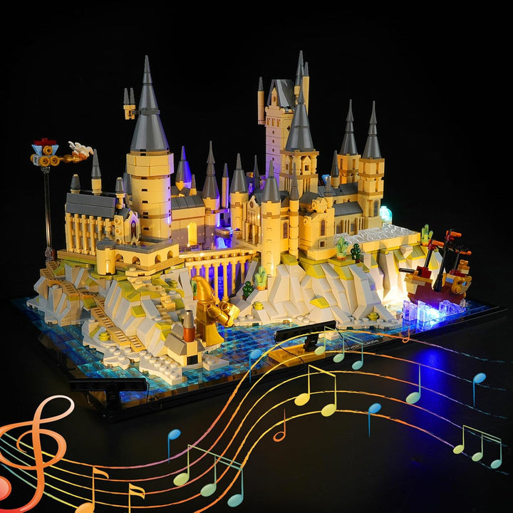 cooldac Led Licht Kit für Lego 76419 Harry Potter Schloss Hogwarts Set(Nur Beleuchtung, Kein Lego),