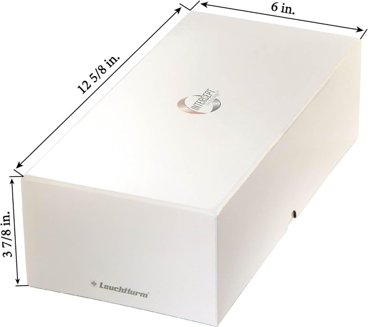 Leuchtturm 345237 INTERCEPT Box für 50 Slabs - z.B. für EVERSLABS, QUICKSLABS PCGS, NGC - Aufbewahru