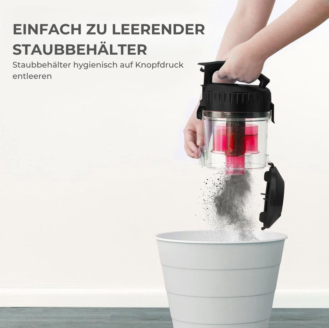 AG3000 - Staubsauger ohne Beutel - 900 Watt - Saugleistungsregelung- Starke Saugkraft - Staubsauger