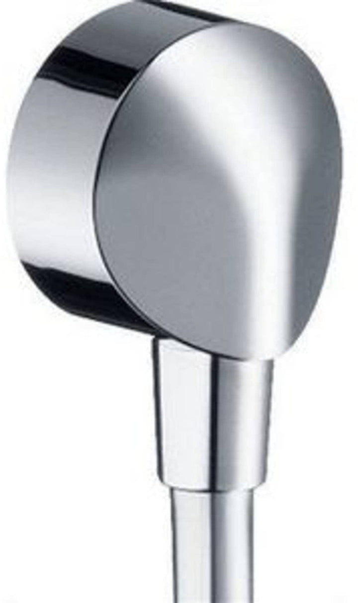 hansgrohe Fixfit S Schlauchanschluss mit Rückflussverhinderer, Chrom Chrom mit Rückflussverhinderer