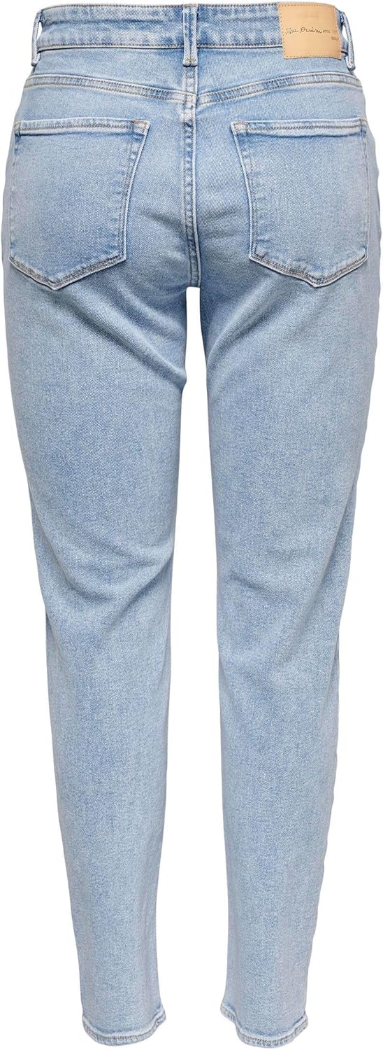 ONLY Damen Jeans 15259634 25W / 30L Light Blue Denim, 25W / 30L Light Blue Denim