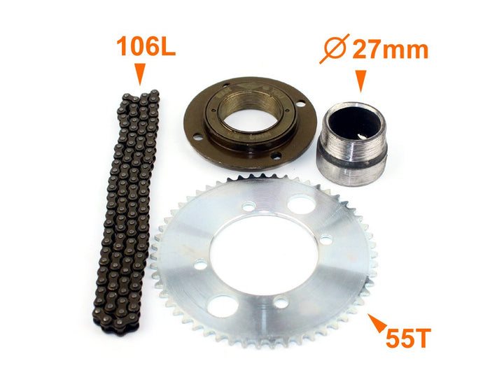 L-faster 1000w Elektro - Motorrad - kit mit 25h kettenantrieb high - Speed - Elektro - Roller ersatz