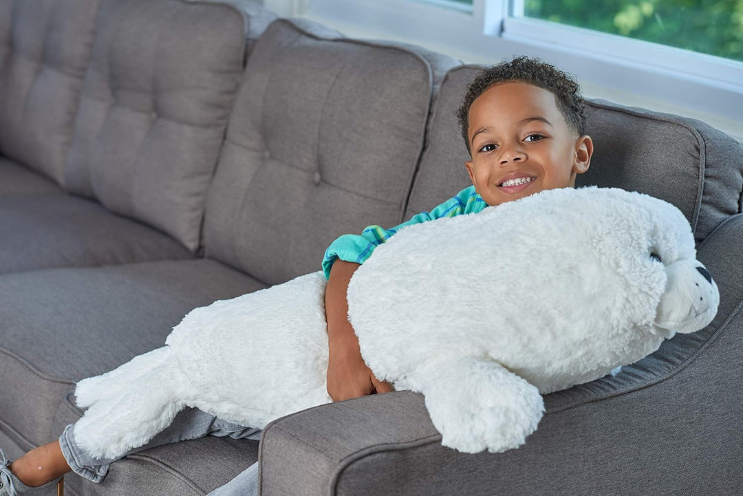 Wild Republic 15261 16486 Jumbo Plüsch Baby Robbe, grosses Kuscheltier, Plüschtier, Cuddlekins, 76 c