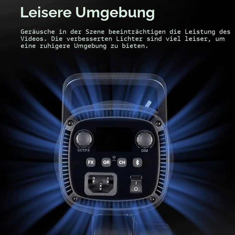 Godox SL-60W LED Continuous Light - 5600±300K Recording Photography Wireless Brightness Adjustable 4