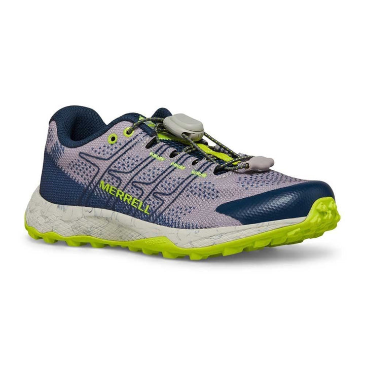 Merrell Unisex Moabflightlowac GynvycitSneaker 31 EU Grey Navy Citron, 31 EU Grey Navy Citron