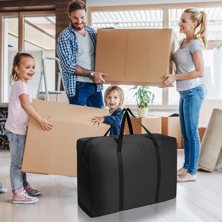 AiQInu Aufbewahrungstasche Gross, 180L Faltbare Unterbett Aufbewahrungsbox mit Handgriff, Wasserdich