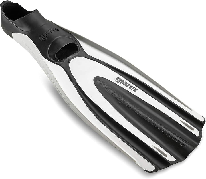 Mares Unisex – Erwachsene Avanti Superchannel Full Tauchflossen 42 weiss, 42 weiss