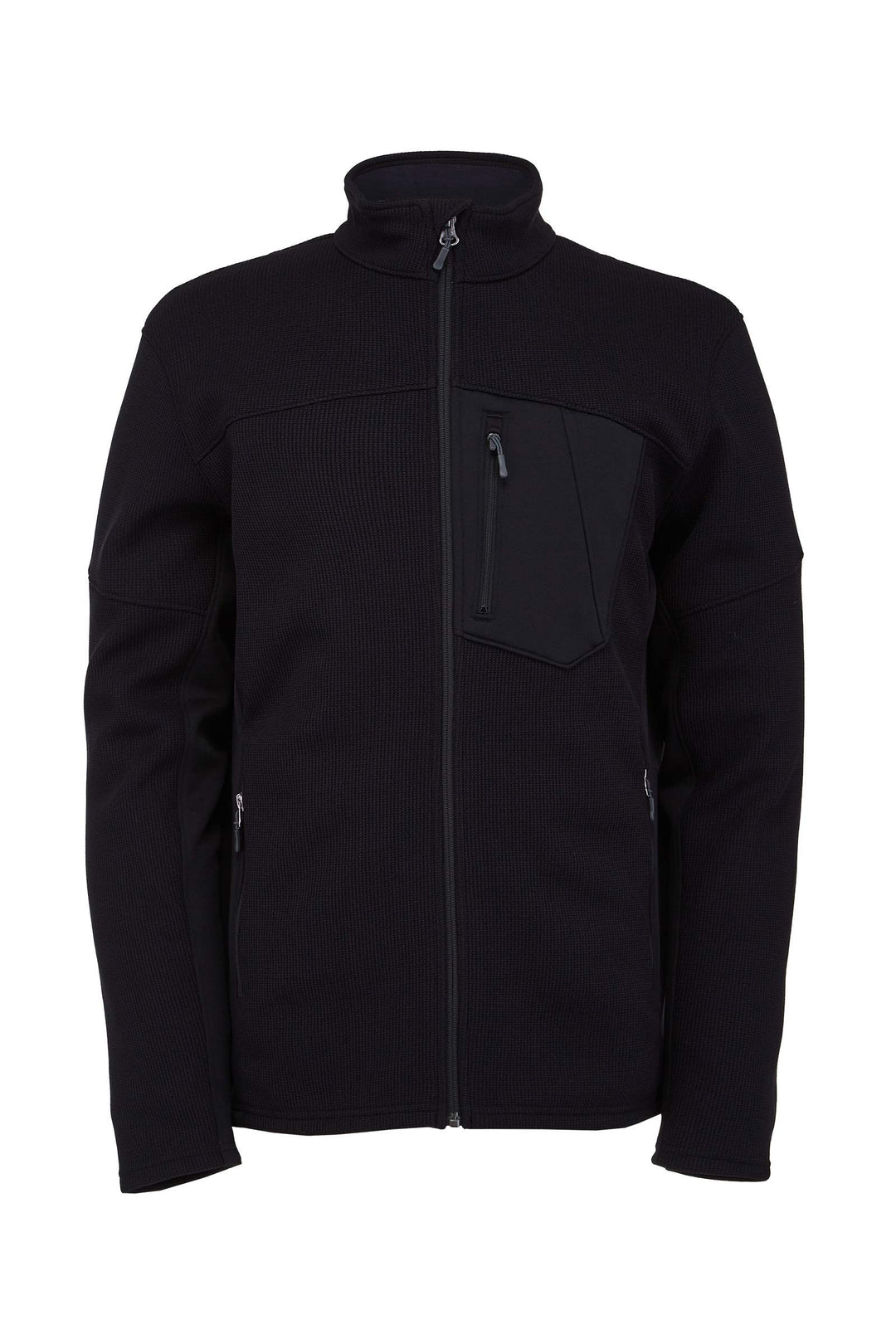 Spyder Herren Bandit Hybrid Full Zip Jacket Fleecejacke (1er Pack) M Schwarz, M Schwarz