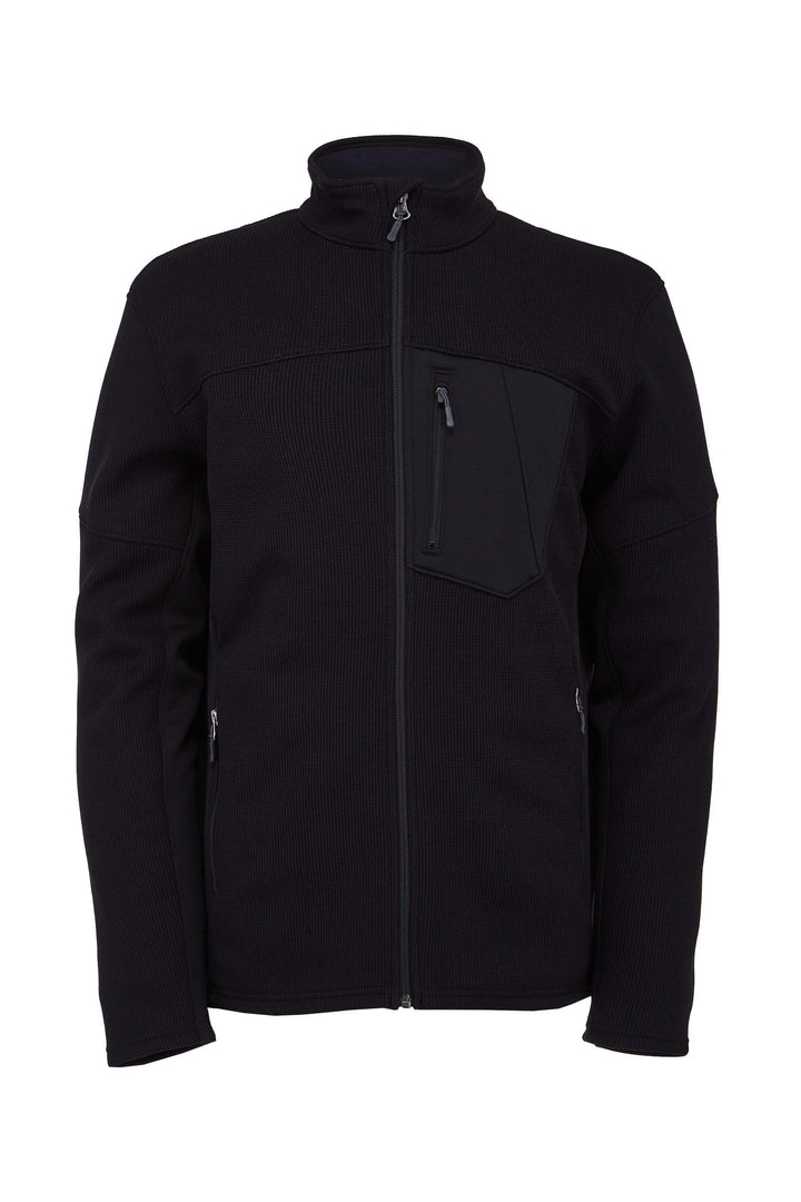Spyder Herren Bandit Hybrid Full Zip Jacket Fleecejacke (1er Pack) M Schwarz, M Schwarz