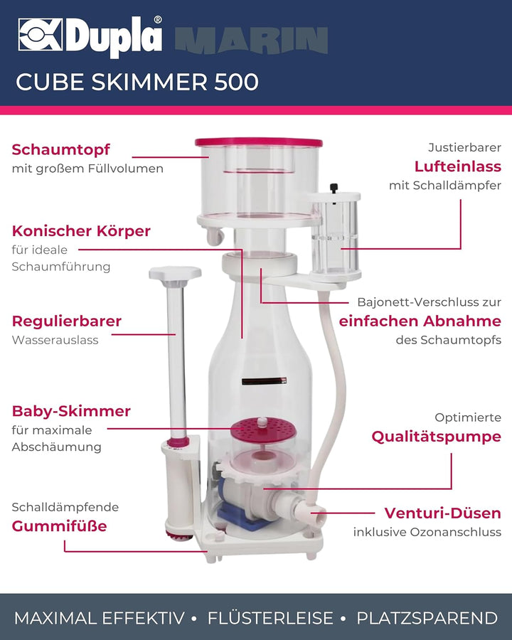 Dupla Marin Cube Skimmer 500, für Meerwasseraquarien - 500 l