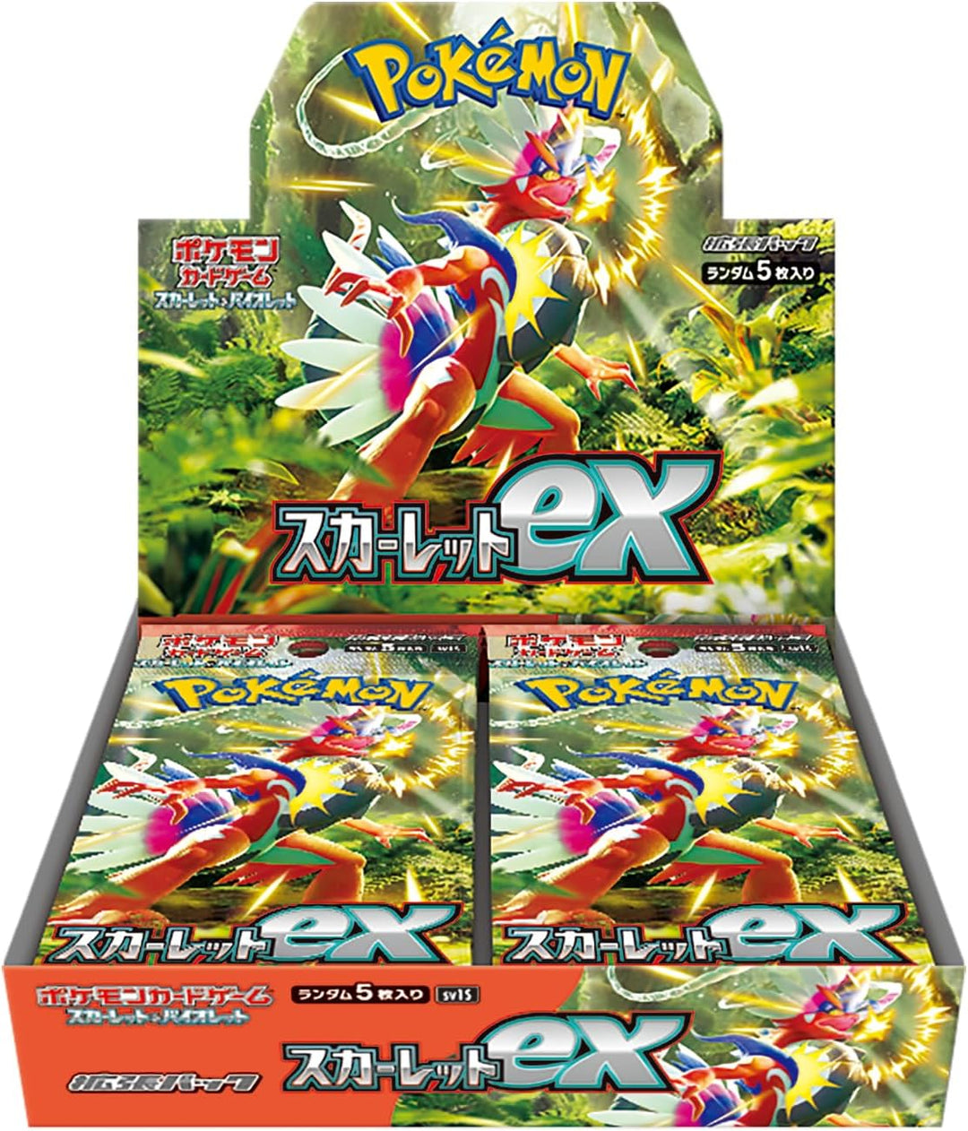 Pokemon Card Game Scarlet & Violet Expansion Pack Scarlet Ex Box (Japan) (Karmesin & Purpur)