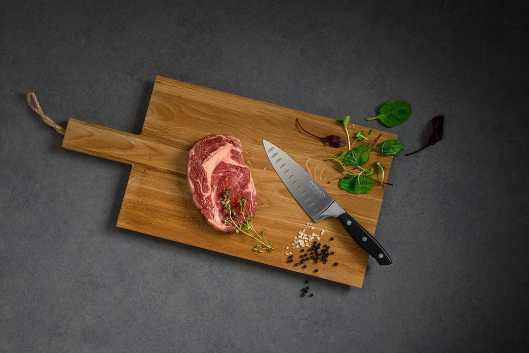 NIROSTA Trinity-Messer-Set, Verschiedene Messer mit Funktionsteil aus Edelstahl, Premium-Messer mit