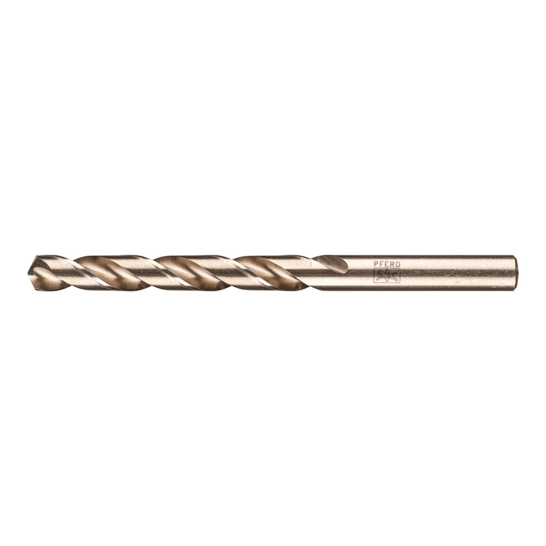 PFERD Spiralbohrer INOX, 10 Stück | Ø 9,5 mm, HSS-E Co5 N, DIN 338, 135° | 25203577 - für zähe und h