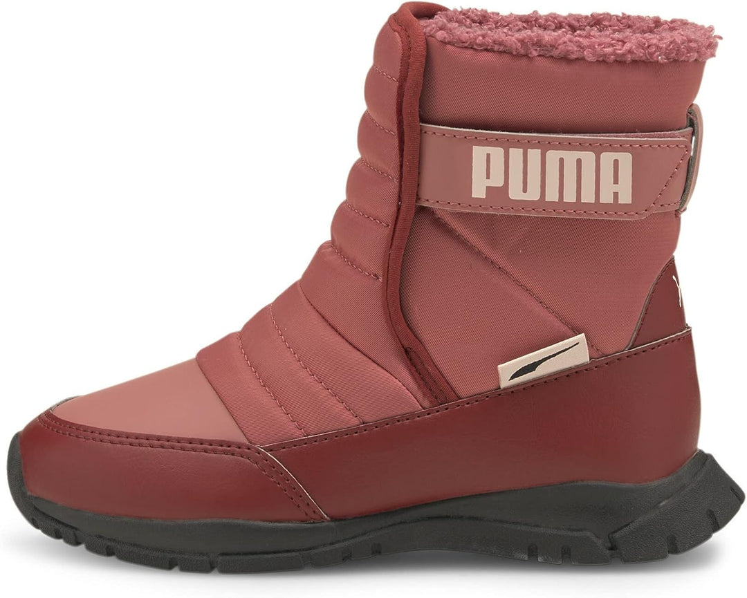 PUMA Unisex Kinder Nieve Boot WTR Ac Ps Sneaker 28 EU Mauvewood Lotus, 28 EU Mauvewood Lotus