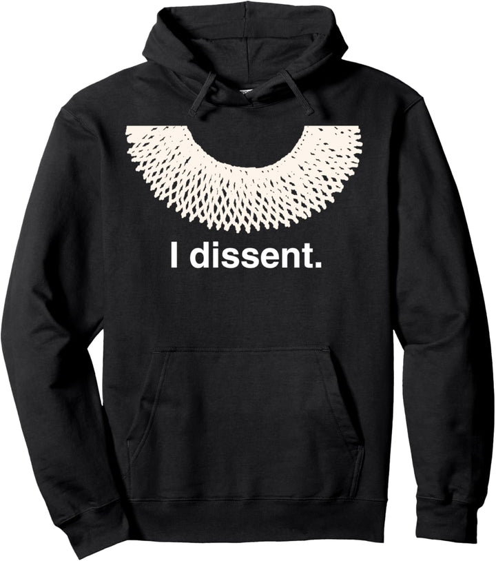 Ruth Bader Ginsburg Kostüm I Dissent Halsband RBG Pullover Hoodie