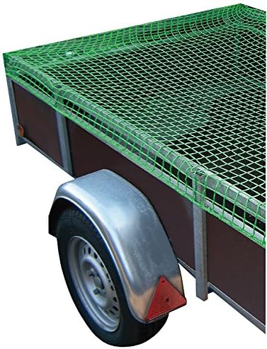 Robustes Anhängernetz Zur Ladungssicherung 2,5 x 3,5 m, Netz für Anhänger, PKW, Containernetz, Weite