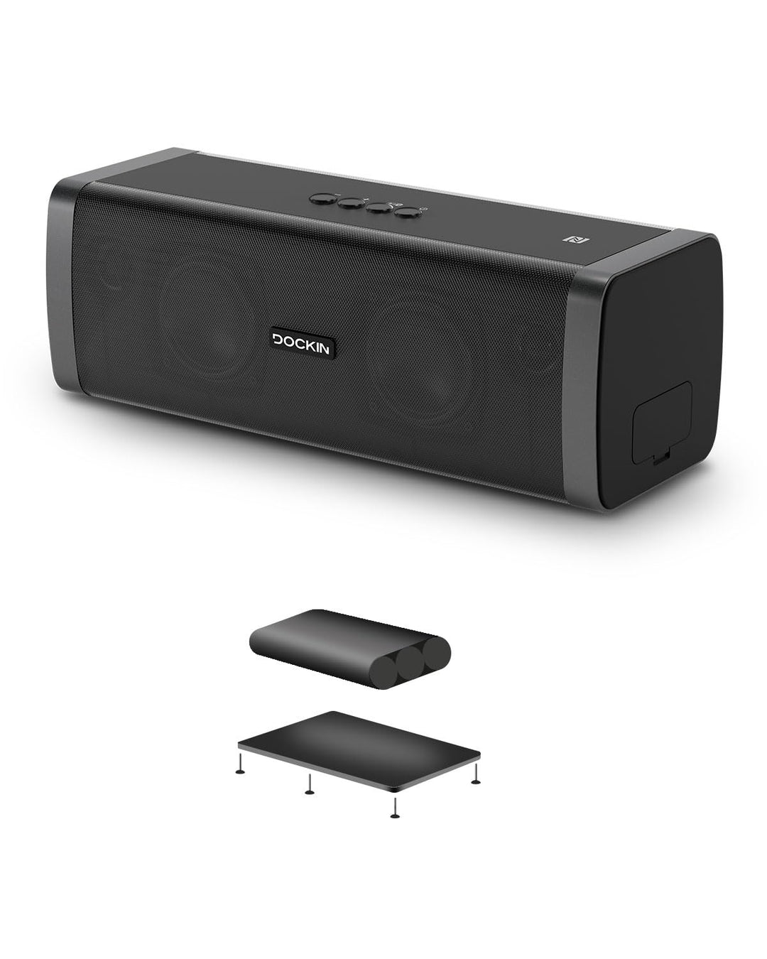 DOCKIN® Ersatzakku für D FINE EVO Hi-Fi Bluetooth Lautsprecher | D FINE EVO Bluetooth Speaker Akku |