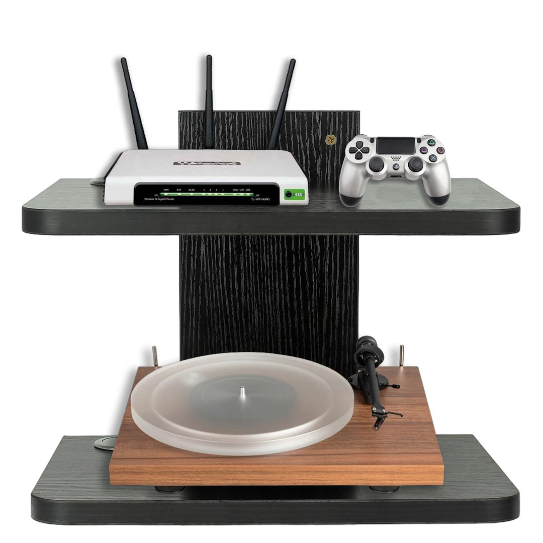 BiJun Floating Regal Multimedia Wandregal TV Rack Beamer Wandhalterung Mit Entertainment-Center Medi