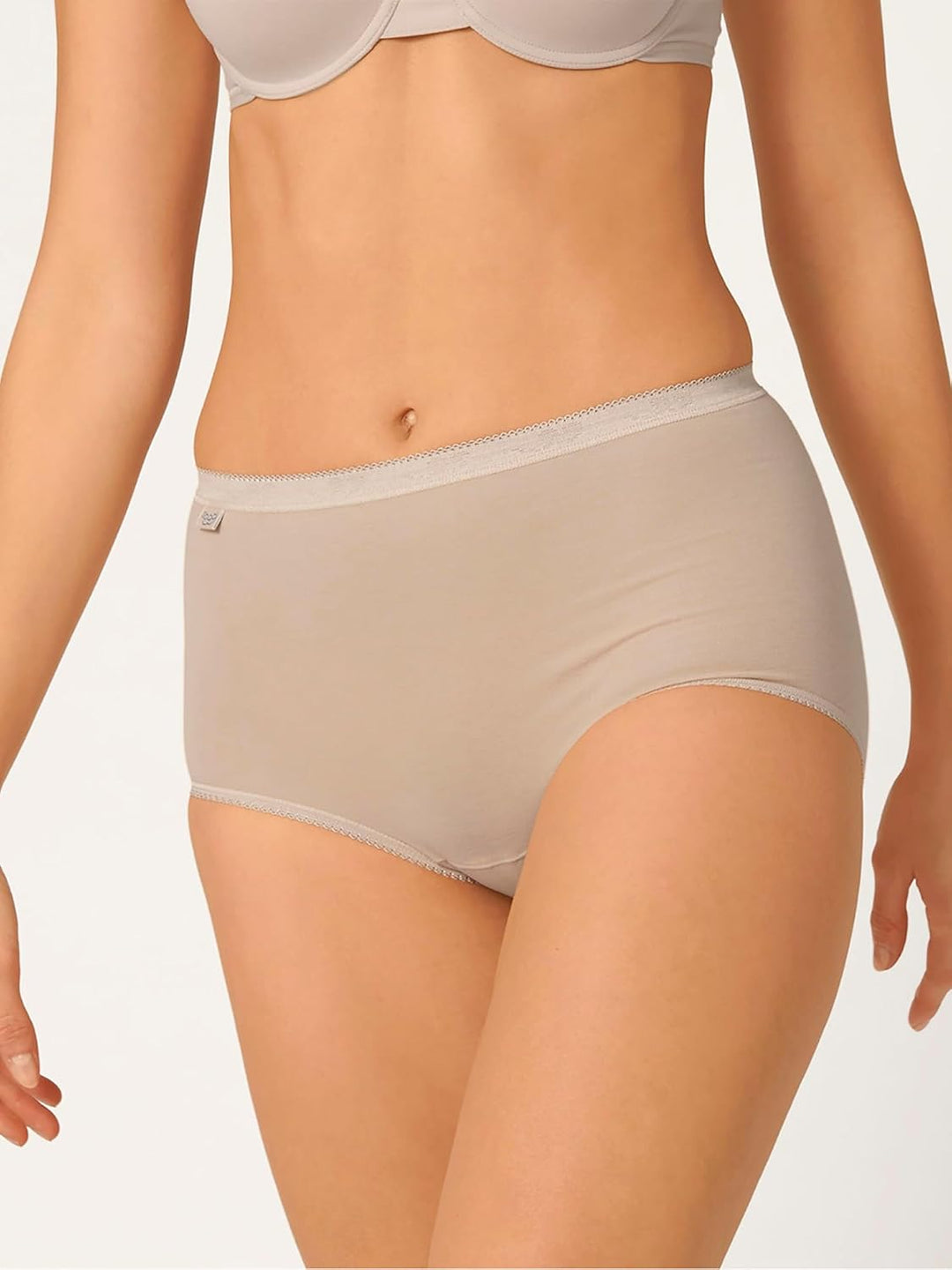 Sloggi Damen sloggi Basic+ Maxi 3P Taillenslip 40 Skin, 40 Skin