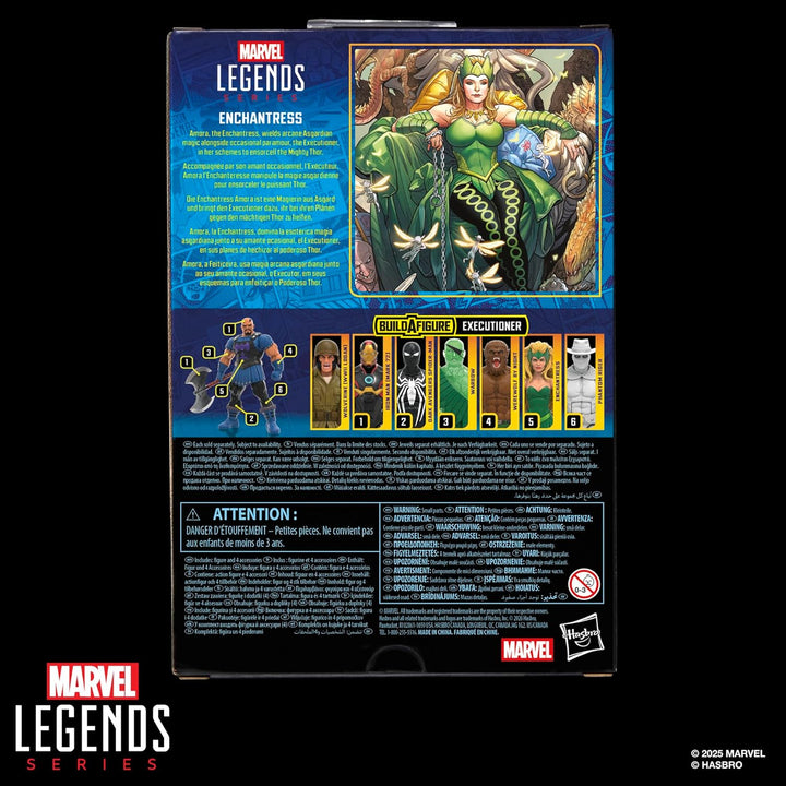 Marvel Legends Series Enchantress Thor Comics Action-Figur, Enchantress