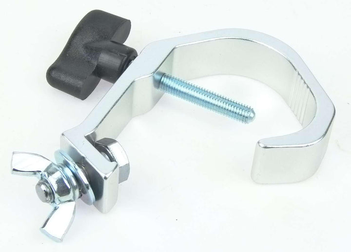 2 x Eurolite TH-22 SLIM silber Theaterhaken Scheinwerferhaken Montagehaken für 50 mm Rohr I Maximall